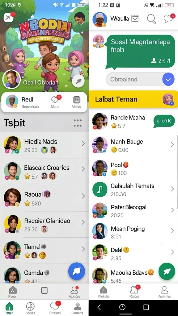 73k - Tangkapan layar menunjukkan mode multiplayer yang seru.