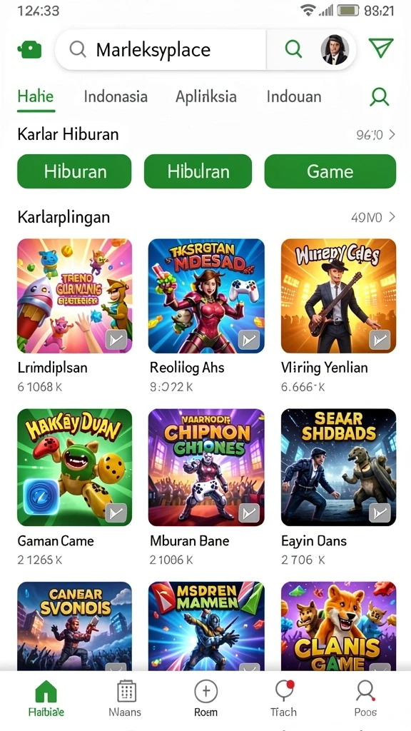 a7777 - Screenshot menunjukkan karakter yang sedang beraksi dalam gameplay.