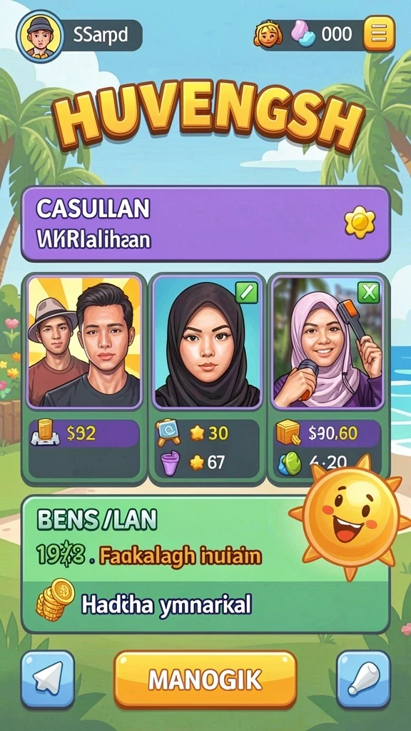 ggr7777 - Tampilan menu utama GGR7777 yang menarik.