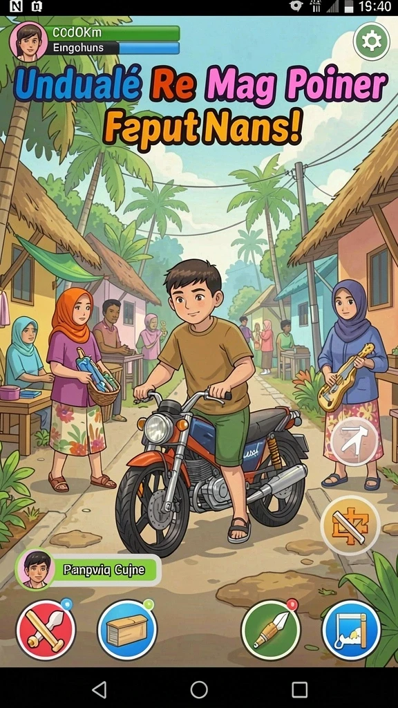 p200m - Karakter unik yang dapat dipilih oleh pemain.